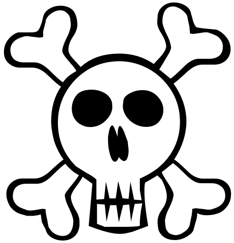 Skulls and bones clipart - ClipartFox