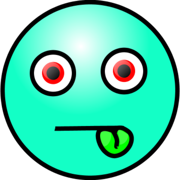 Emoticons Tongue in cheek - vector Clip Art