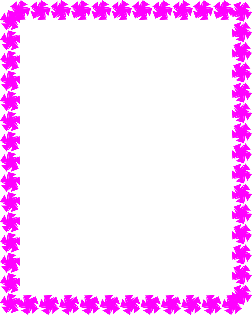 Purple Ribbon Border Clipart