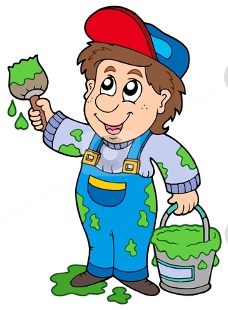 Professional Painter Clipart