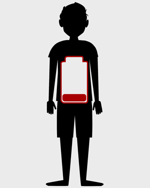 bigstock-Low-battery-Silhouette-of-man-87297569 - Health Rising