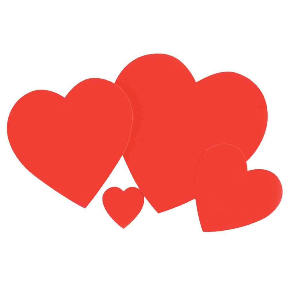 Pack of 9 Heart Cut Outs | Peeks