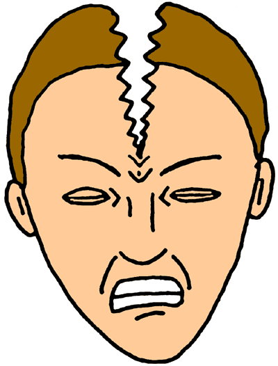 Headache clipart free