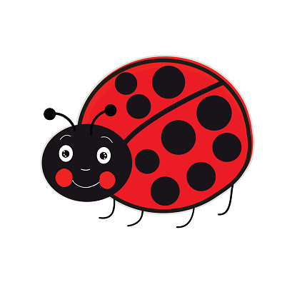 Cartoon Of The Cute Ladybug Clip Art, Vector Images ...