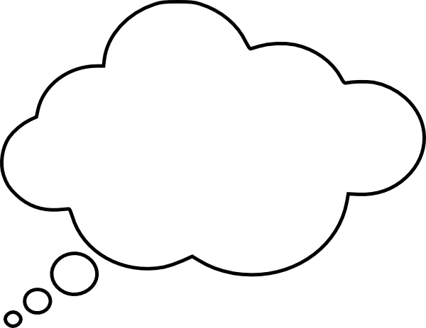 Cartoon Thought Bubble Clip Art Vector Online Royalty Free