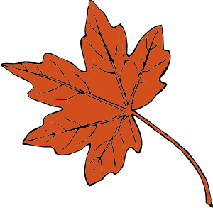 Fall Leaf Clipart Outline - Free Clipart Images