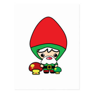 Cartoon Garden Gnome Postcards | Zazzle