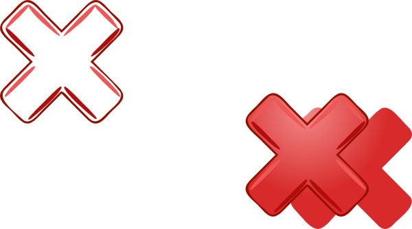 Clipart wrong answer