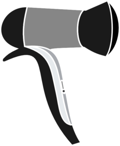 Blow dryer clipart
