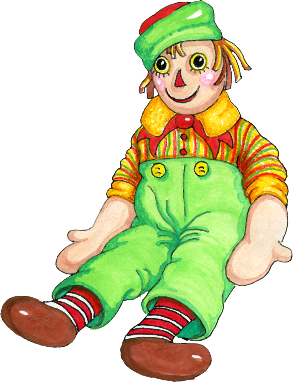 Free Boy Rag Doll Graphic - Transparent PNG files and Paint Shop ...