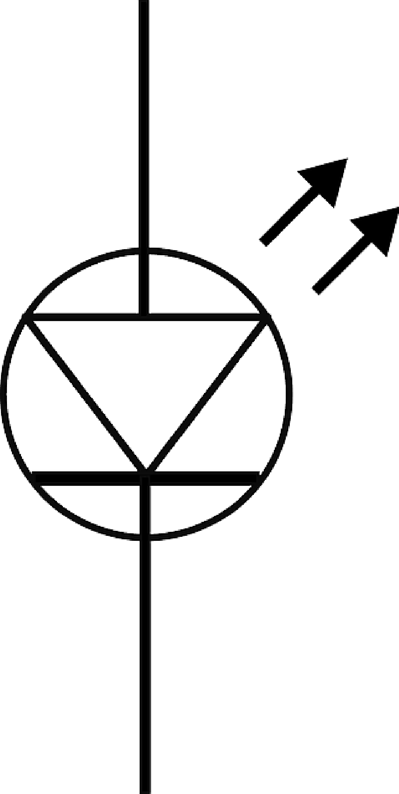Component: led diode symbol Led Diode Symbol Light Emitting Diode ...