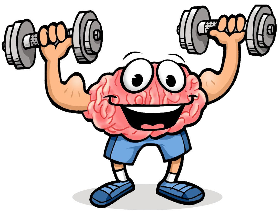 Brain growing clipart