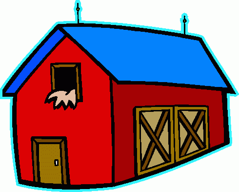 Cartoon Barn Clipart