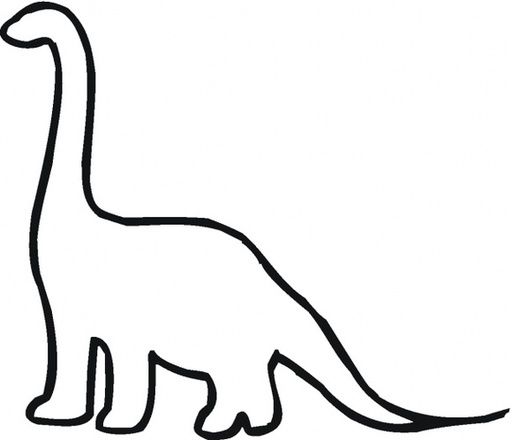 Dinosaur Outlines Clipart - Free to use Clip Art Resource
