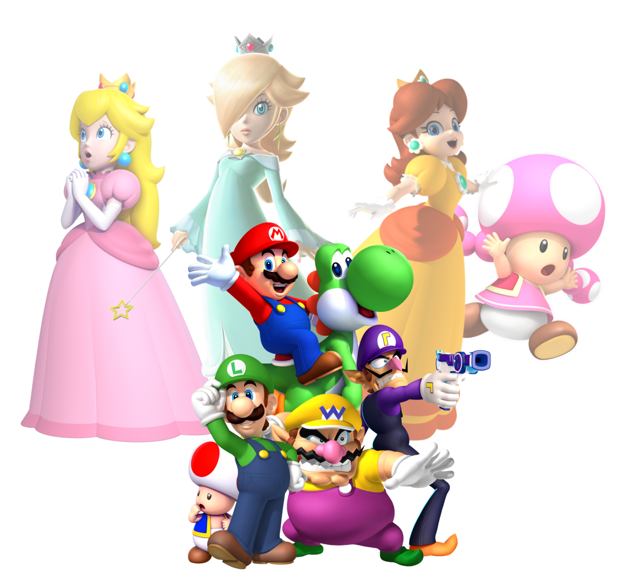 Super Mario Characters - ClipArt Best