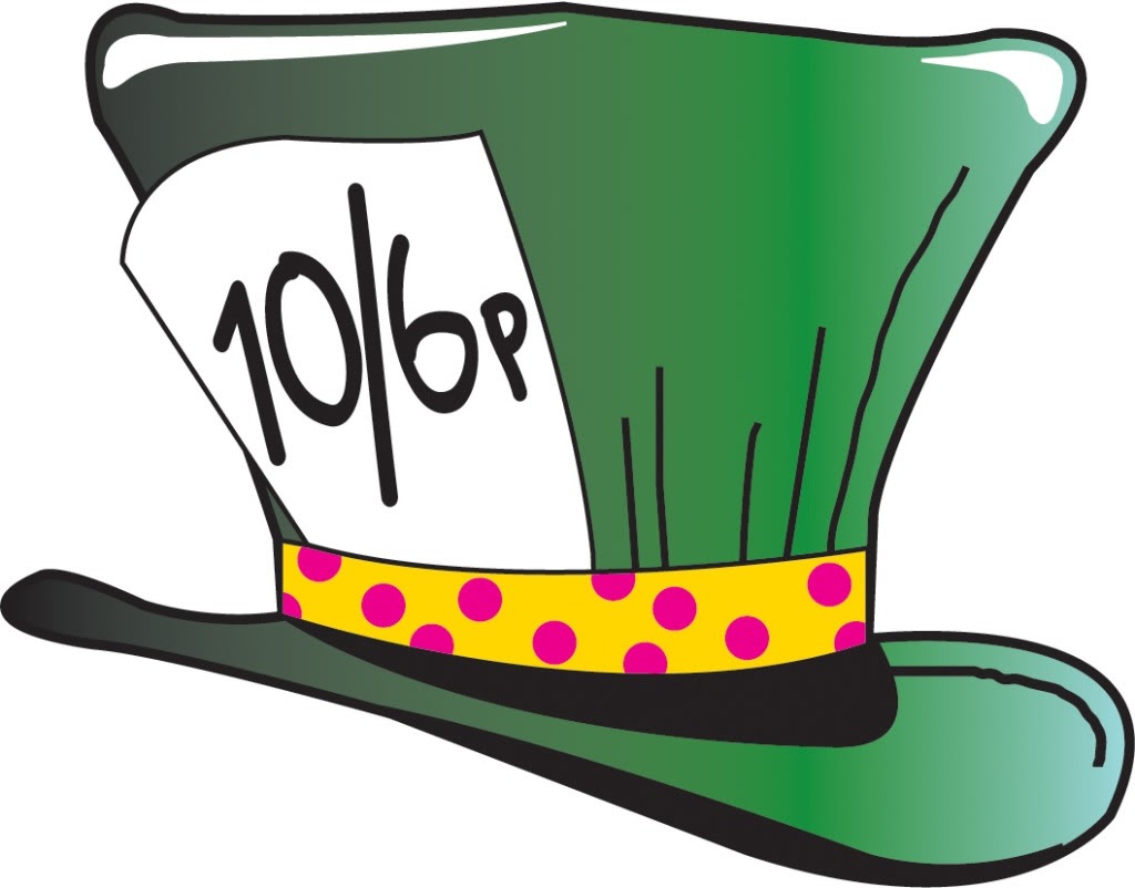 Mad hatter clip art