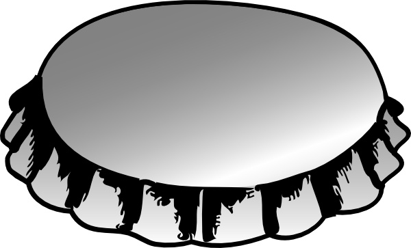 Bottle Cap clip art Free vector in Open office drawing svg ( .svg ...