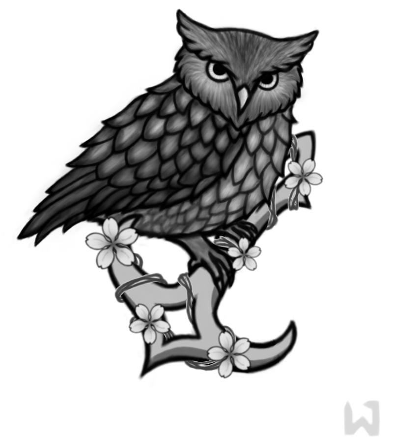 Owl tattoo clipart - ClipartFox