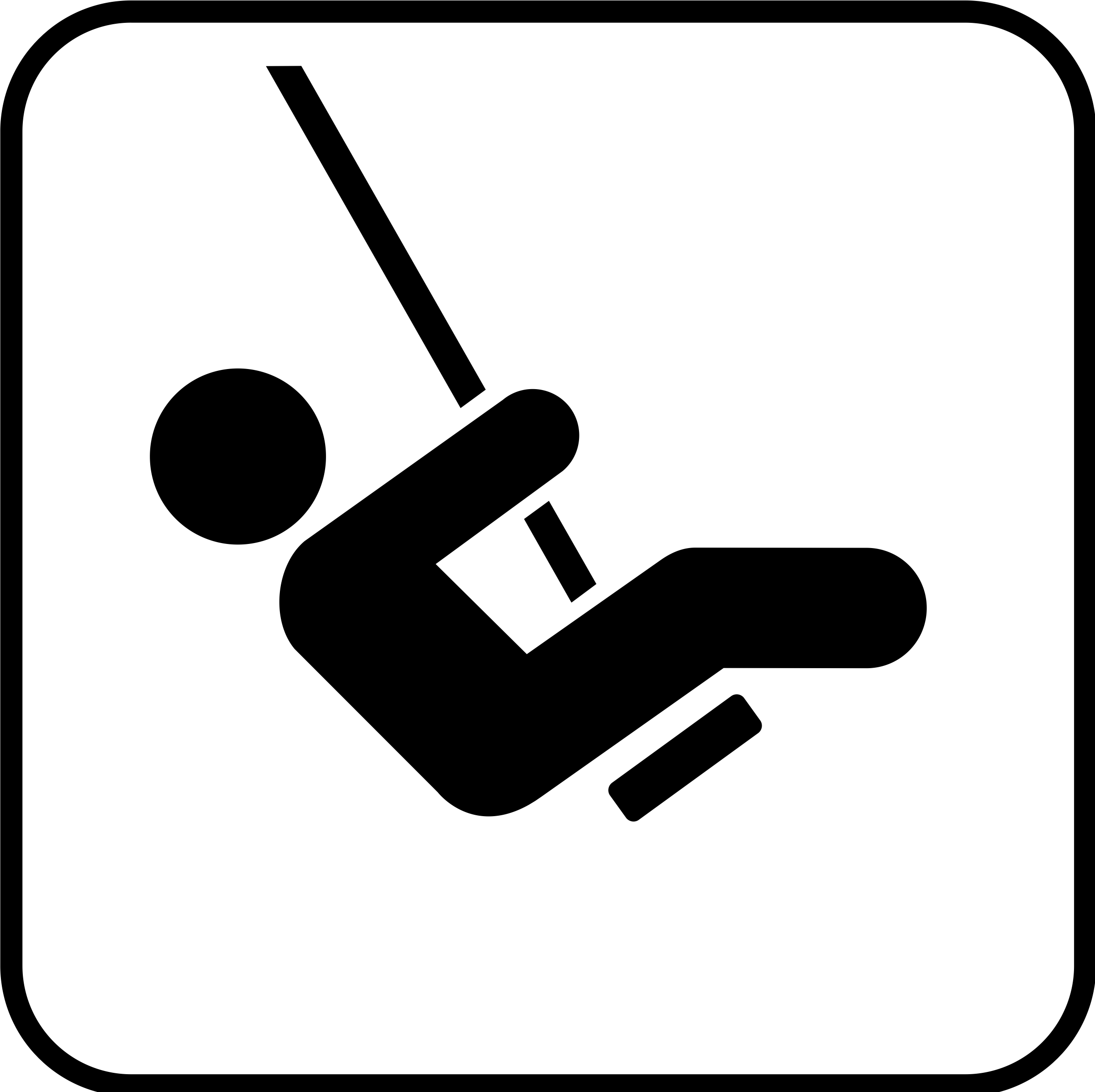 Clipart - Land recreation symbols 17