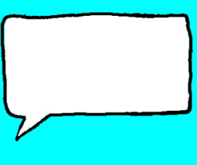 Speech Balloon Comic Printable Clipart - Free to use Clip Art Resource