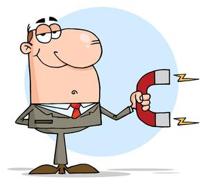 34+ Cartoon Magnet Clipart