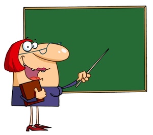 Female Science Teacher Clip Art