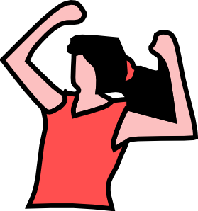 Hurray I Won clip art Free Vector / 4Vector