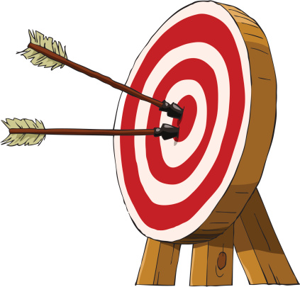 Bullseye cartoon clipart