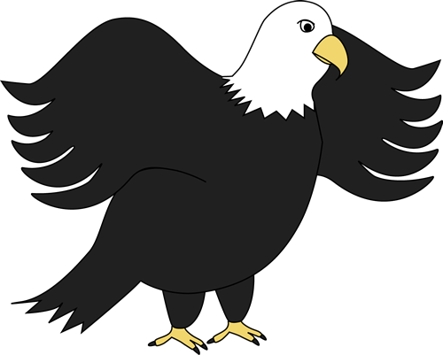 Cute Eagle Clipart