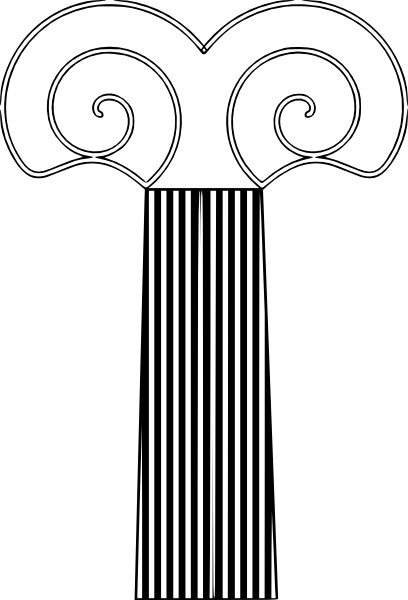 Decorative Pillar clip art Free vector in Open office drawing svg ...