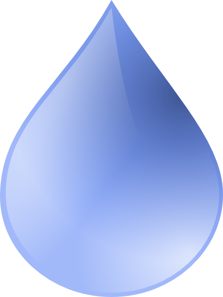 Cartoon Raindrop Clip Art | Mewarnai