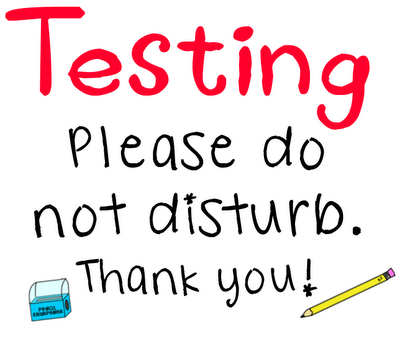 Pix For > Quiet Testing Clipart