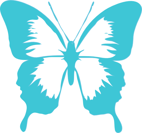 Butterfly Outline Clipart - Free Clipart Images