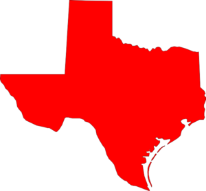 State of texas outline clip art