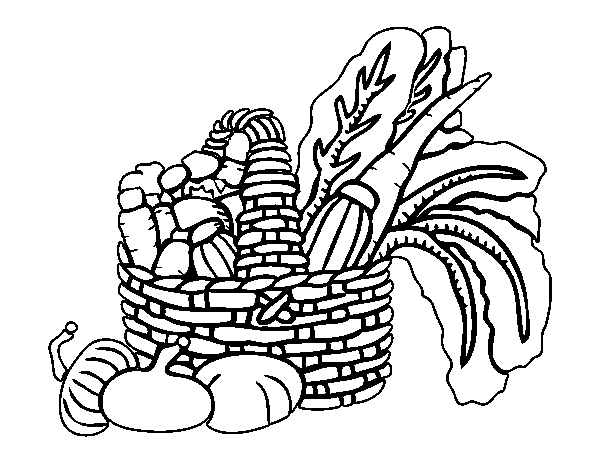 Line Drawings Of Vegetables - ClipArt Best