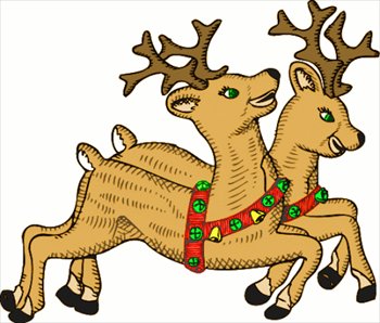 Free reindeer-pair Clipart - Free Clipart Graphics, Images and ...