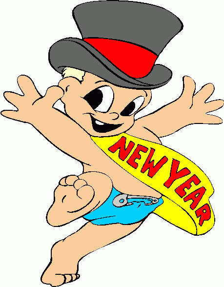 Baby New Year Clipart