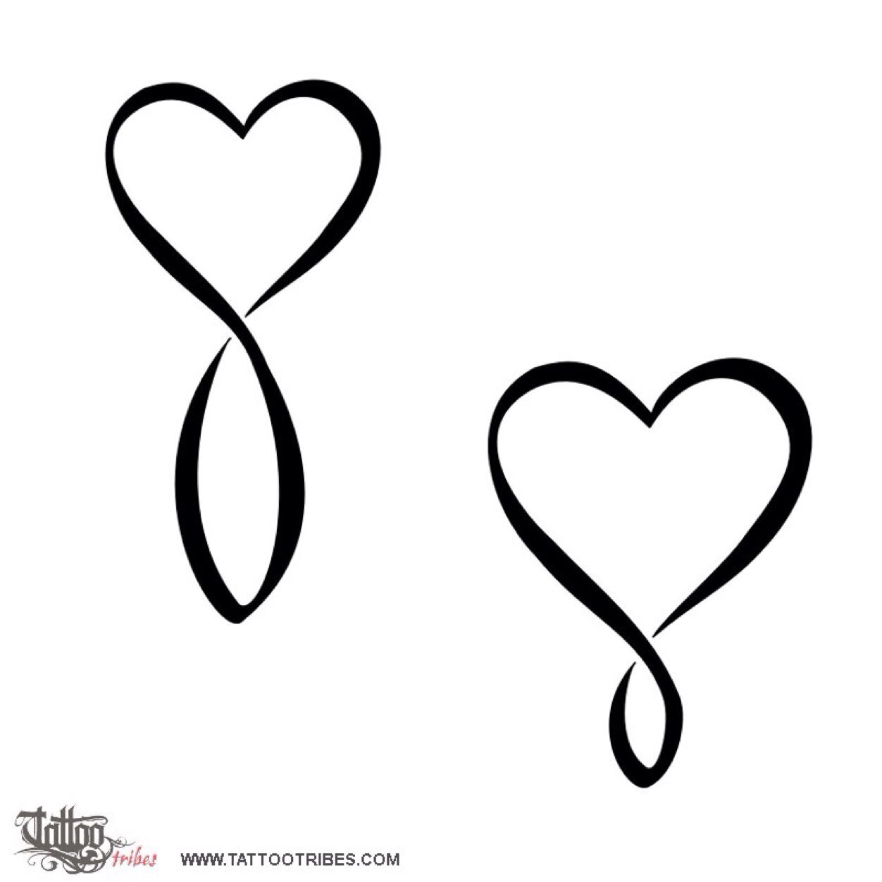 46+ Heart Infinity Symbol Tattoos