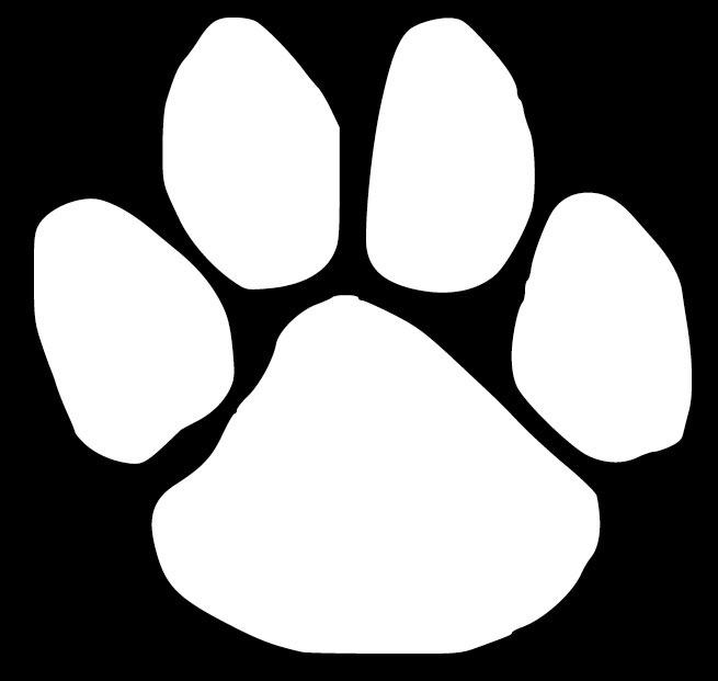 Dog Paw Print Decal - Decal Design Shop