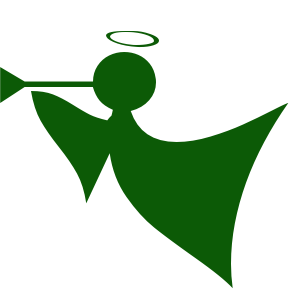 Christmas angels clip art