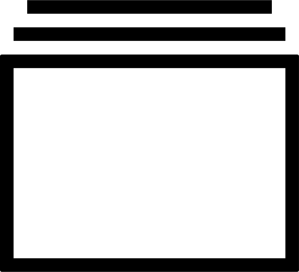 Empty Rectangle Svg Png Icon Free Download (#28035 ...