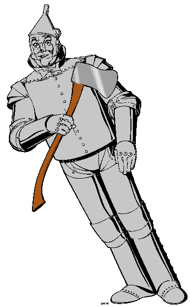Clipart tin man wizard of oz