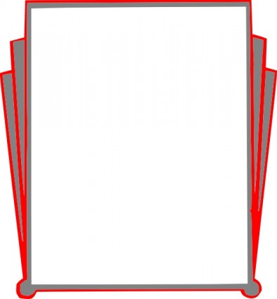 Art nouveau decorative border Free vector for free download (about ...