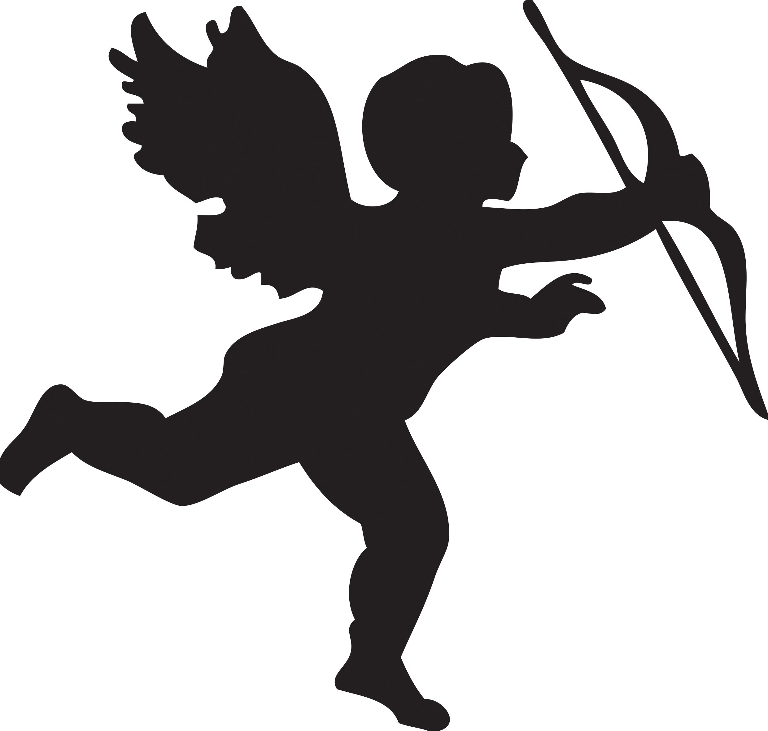 Cupids Sign, Vinyl Self Adhesive decal 003