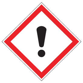 GHS Signs - Harmful/Irritant from Seton.com, Stock items ship ...