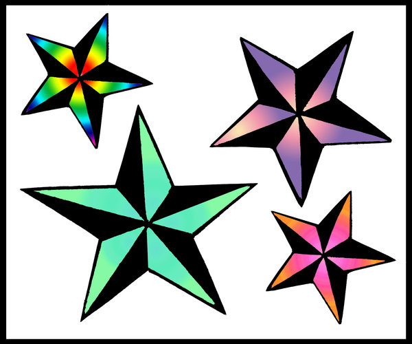 nautical stars by melancholy-spiders