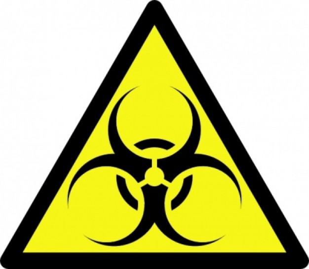 biohazard triangle sign | Download free Vector