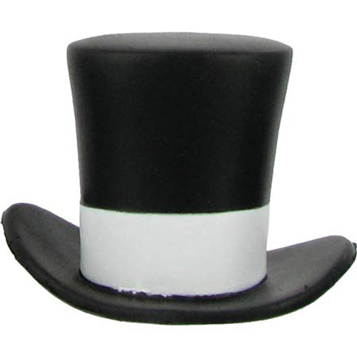 Top Hat Stress Ball (Economy) | Imprinted Stress Balls | 1.29 Ea.