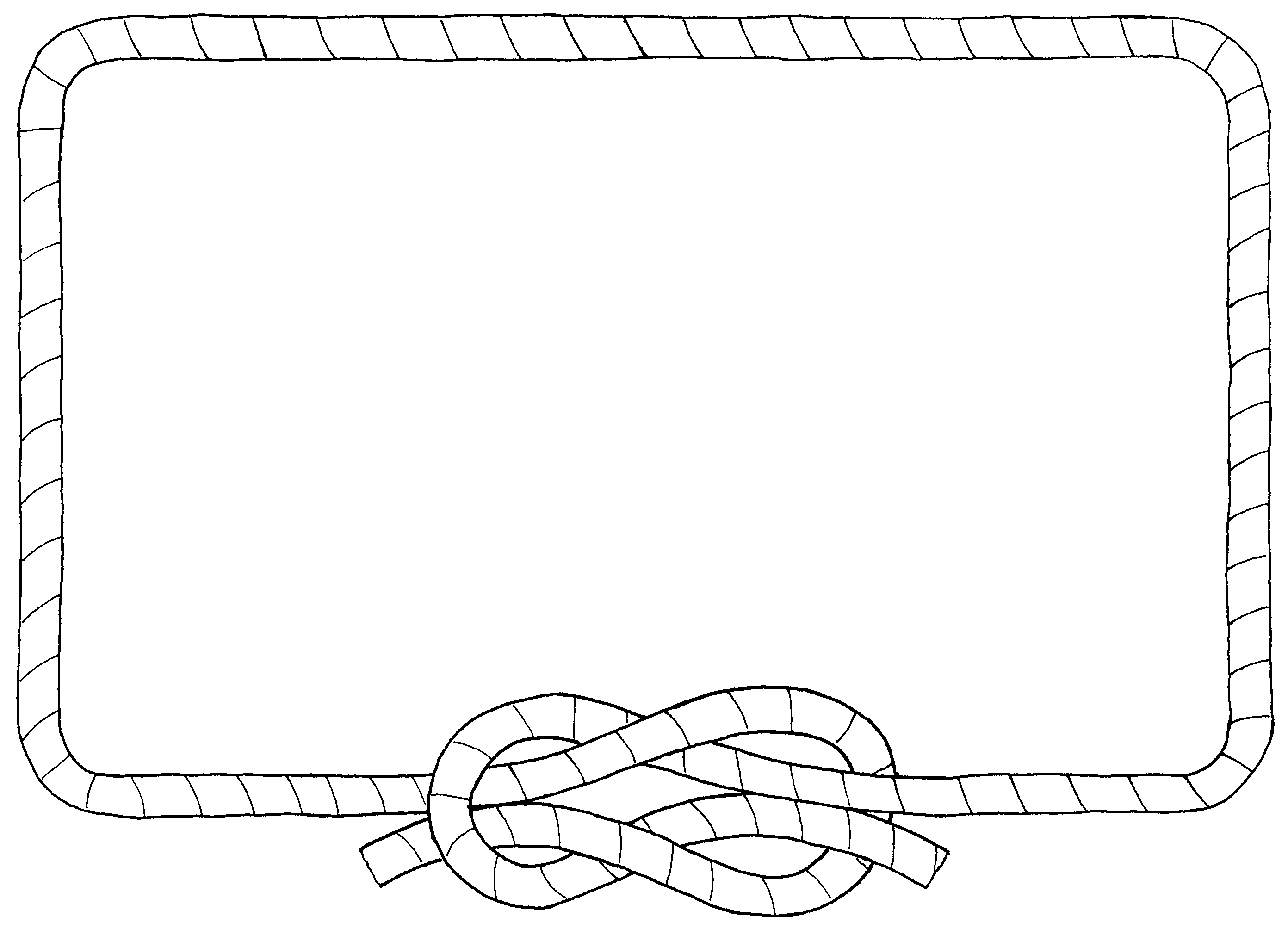 Rope Page Border