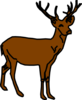 Deer clip art - vector clip art online, royalty free & public domain
